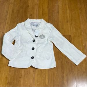 NWT Christian Dior Veste Ecru 6A
